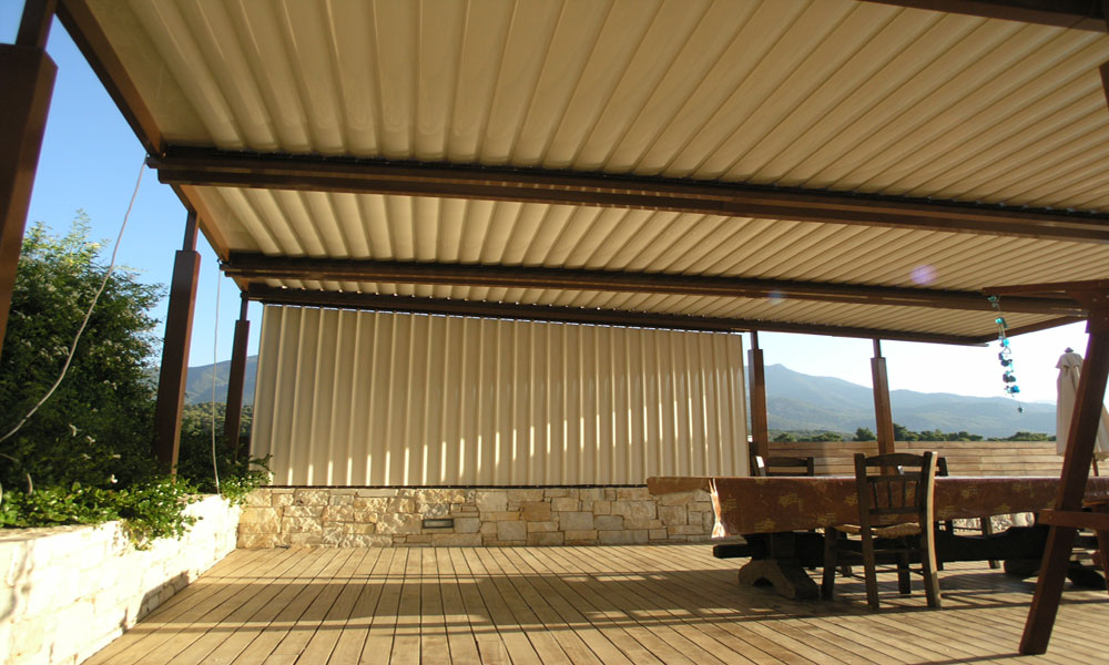 Glazetech GE shading system  double aluminum layer for insulation