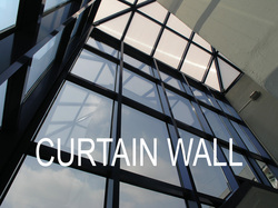 Curtain wall Glazetech without silicone 10 years guarantee Υαλοπέτασμα χωρίς σιλικόνη 10 χρόνια εγγύηση