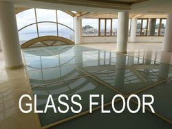 Glazetech glass floor system without silicone adhesive 10 years guarantee